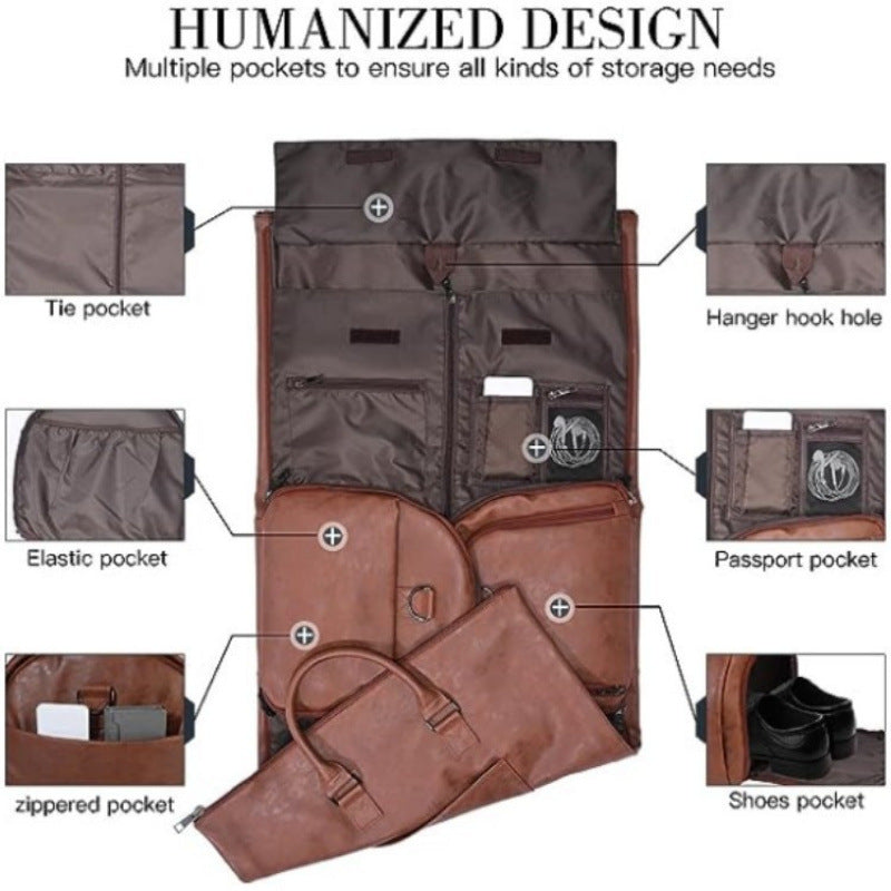 Elegant Travel Bag with Double Side Pockets Stornfield