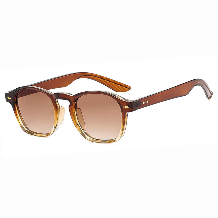 Ladies fashionable rectangular glasses with transparent frame Stornfield