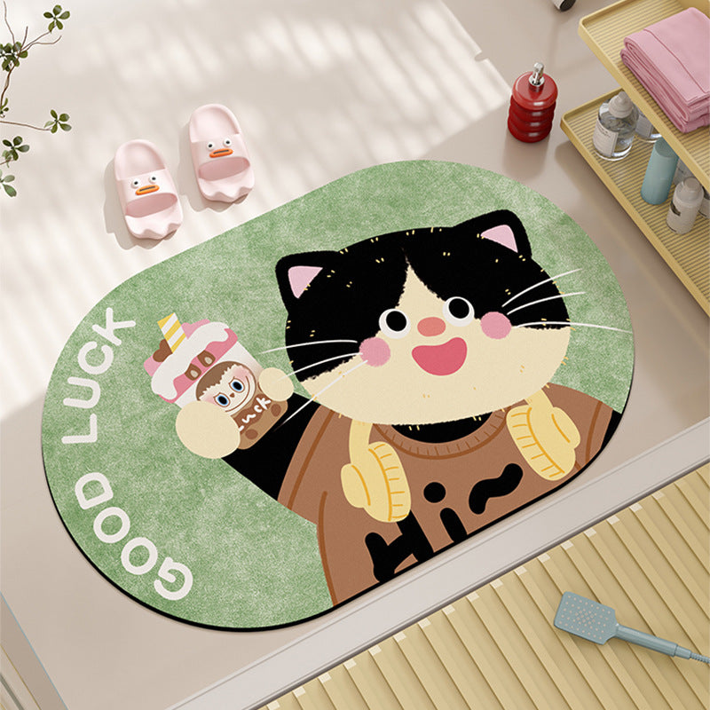 Playful Dog-Themed Area Rug