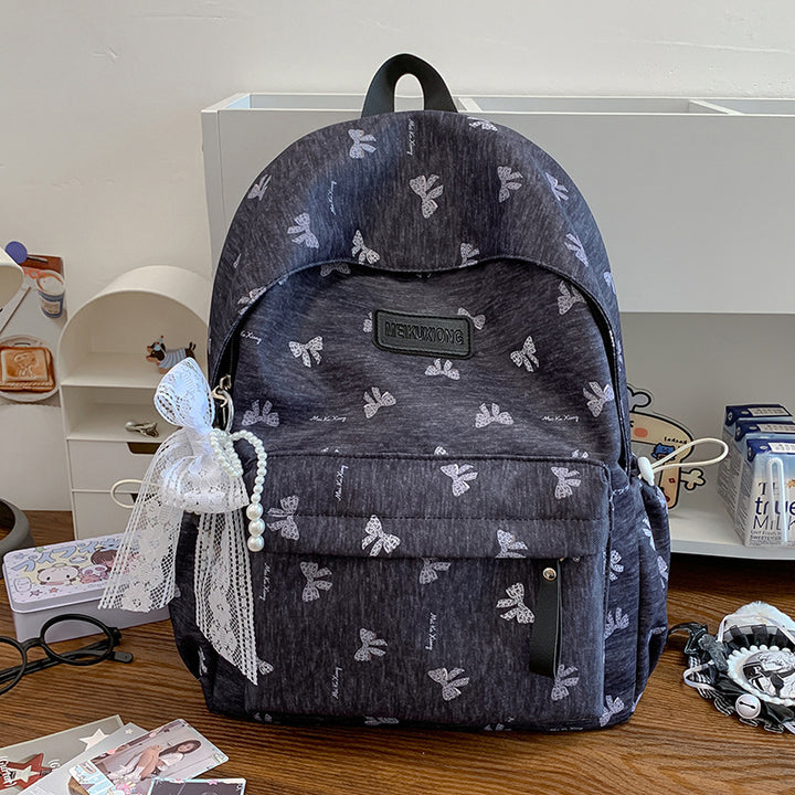 Stylish Butterfly Print Backpack Stornfield