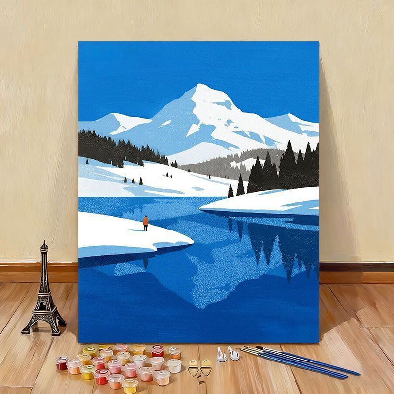 Scenic Mountain Canvas Art Kit Stornfield