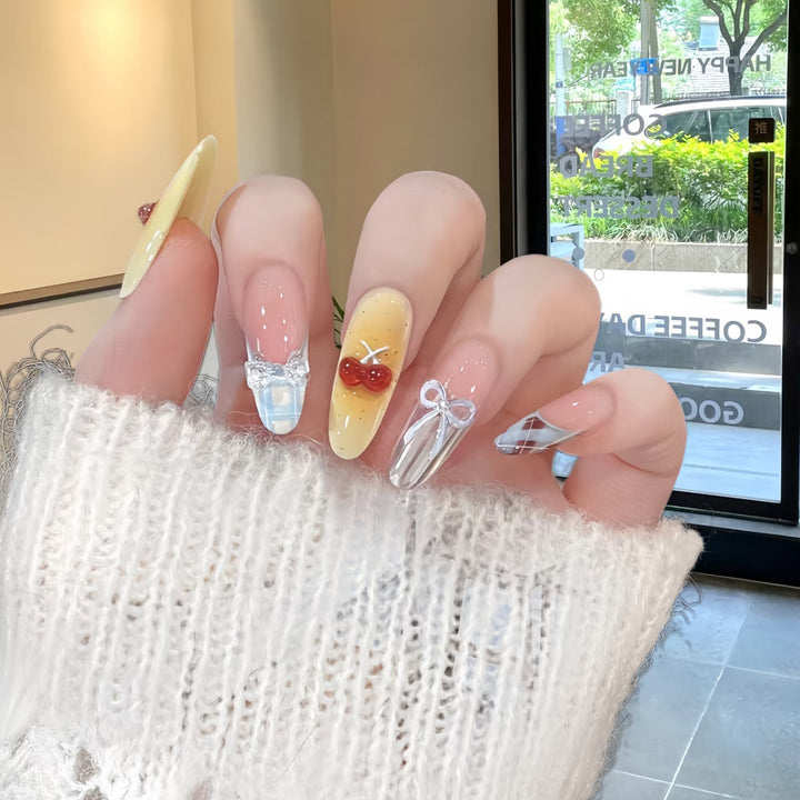 Charming Character-Inspired Press-On Nail Art Set Stornfield