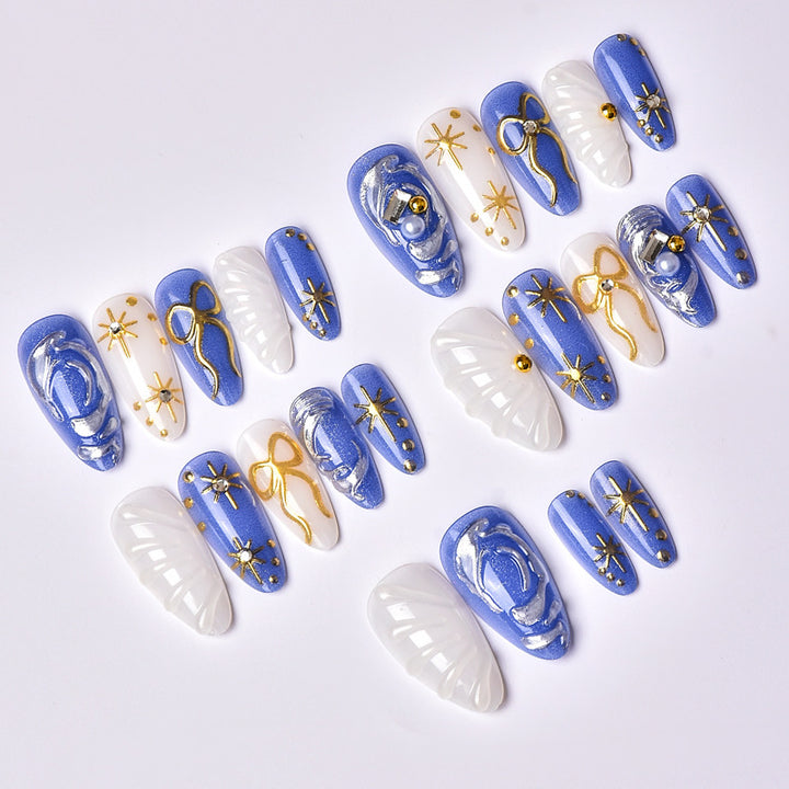 Artfully designed nail set Stornfield