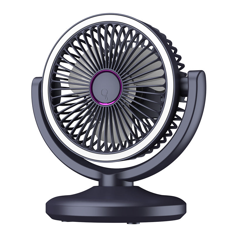 Ladies portable table fan with quiet operating volume and adjustable tilt angle Stornfield