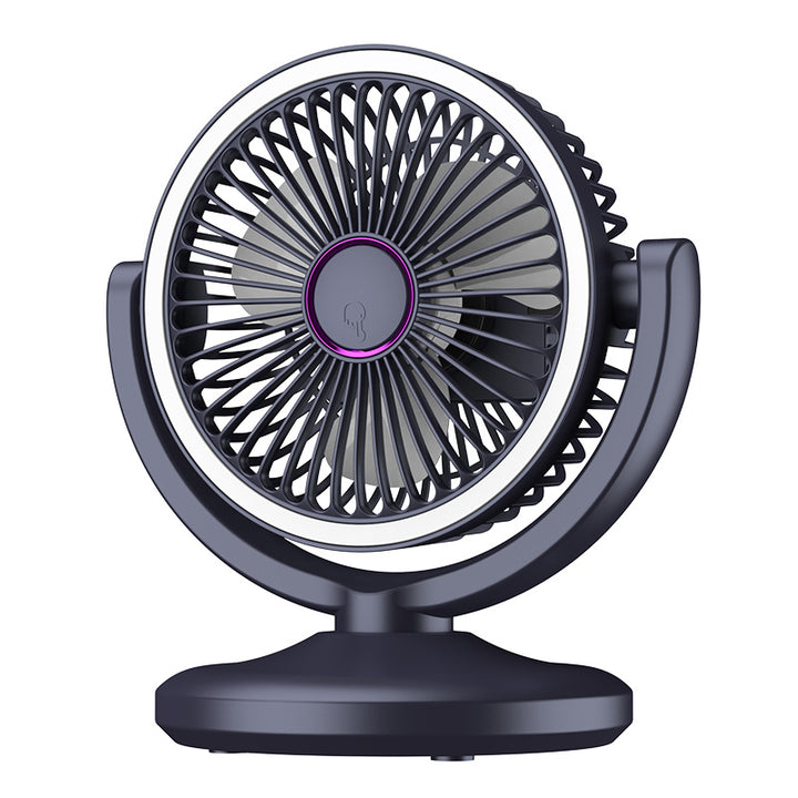 Ladies portable table fan with quiet operating volume and adjustable tilt angle Stornfield