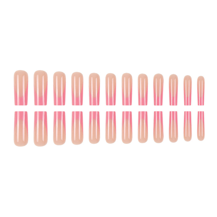 High-Gloss Long Press-On Nail Extensions Stornfield