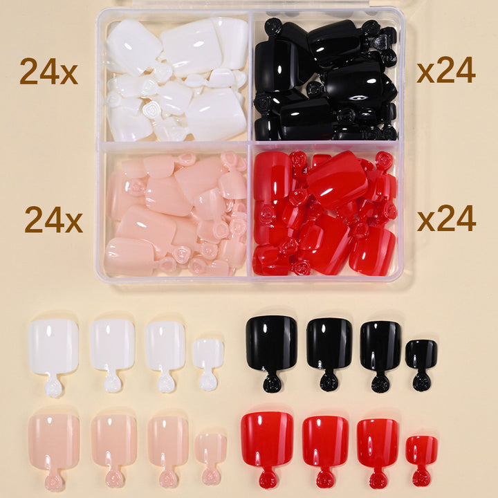 Variety Press-On Nail Tips Set Stornfield