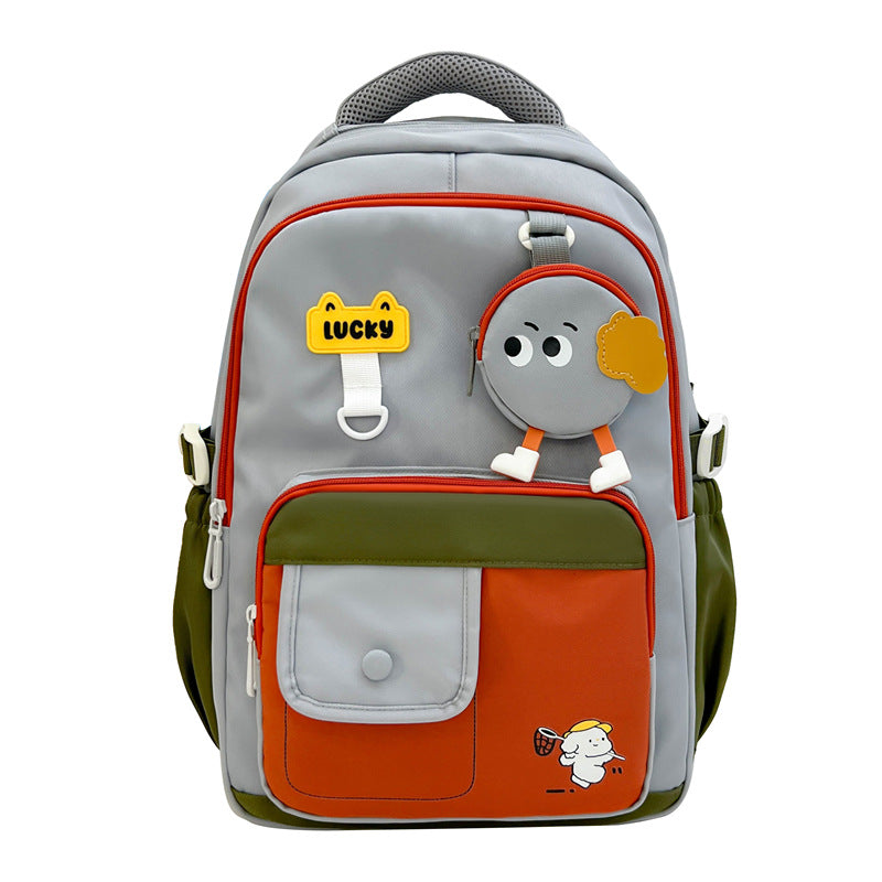 Playful Character Design School Backpack Stornfield