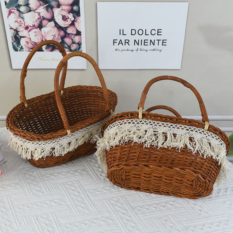 Stylish Wicker Picnic Basket Stornfield