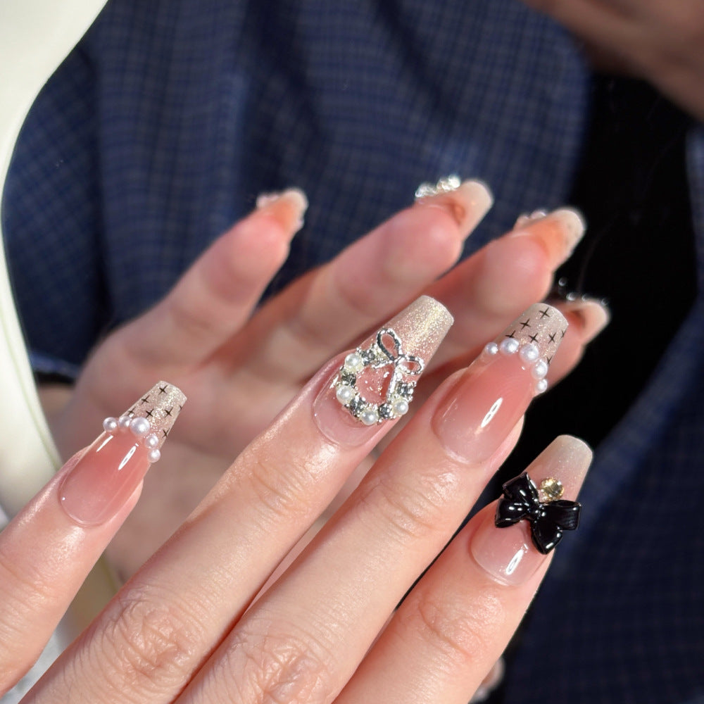 Artistic Press-On Nail Decoration Set Stornfield