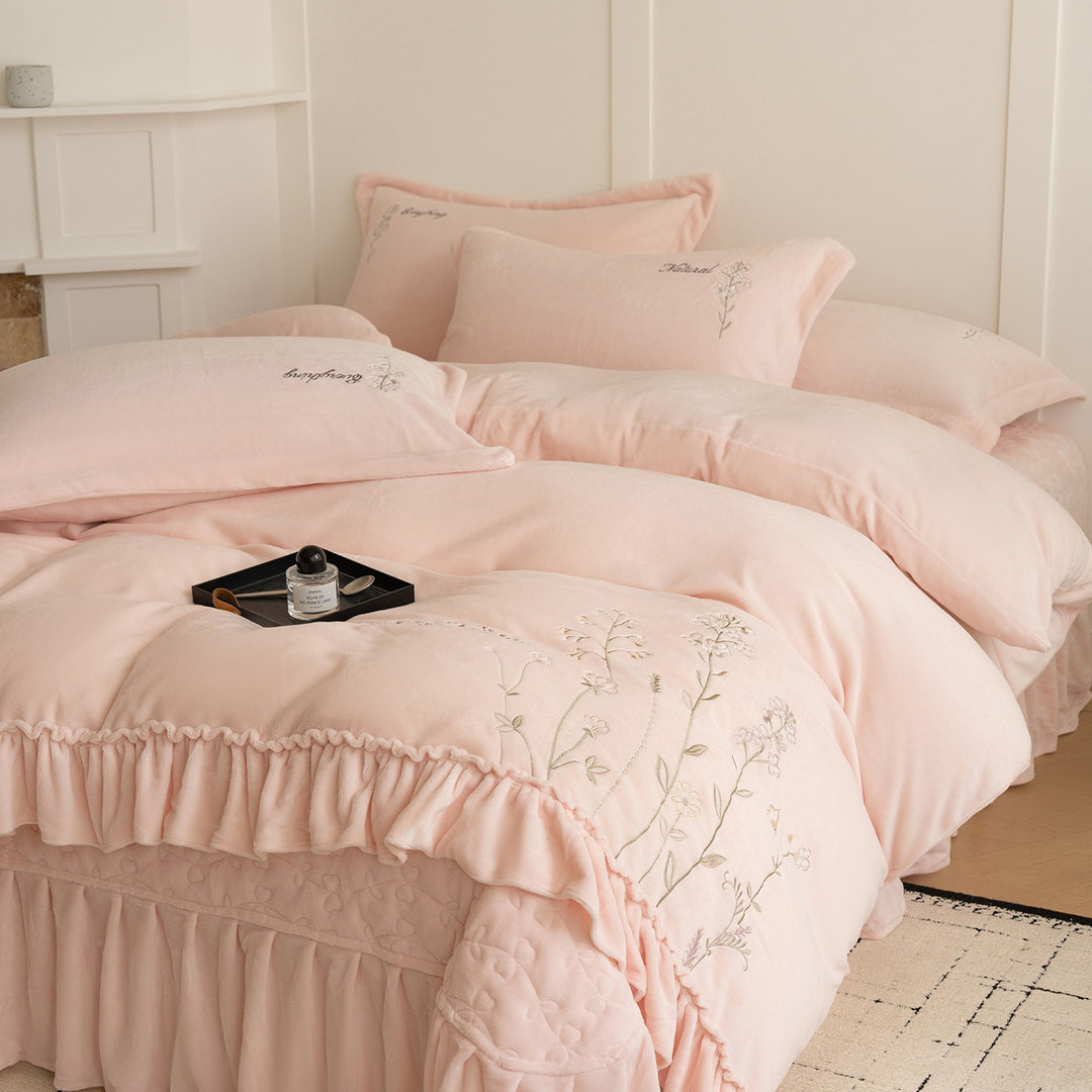Luxury Soft Velvet Bedding Set