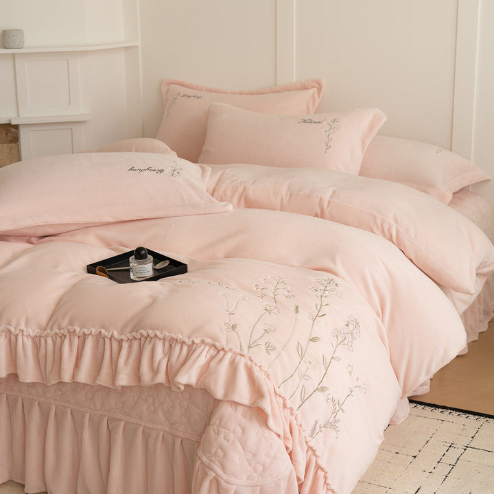 Luxury Soft Velvet Bedding Set