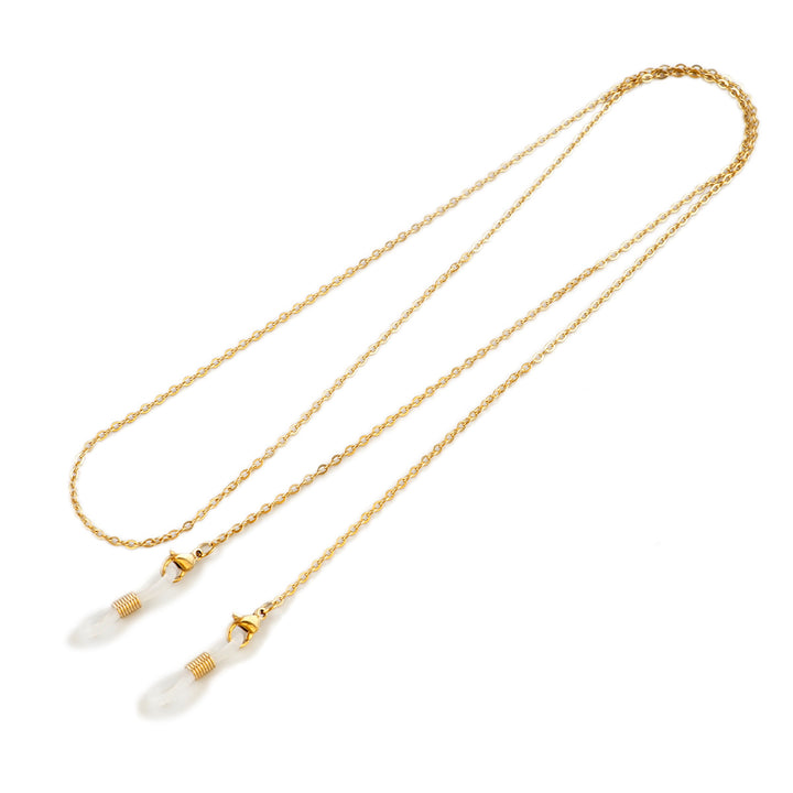 Sleek Minimalist Chain Eyewear Holder Stornfield