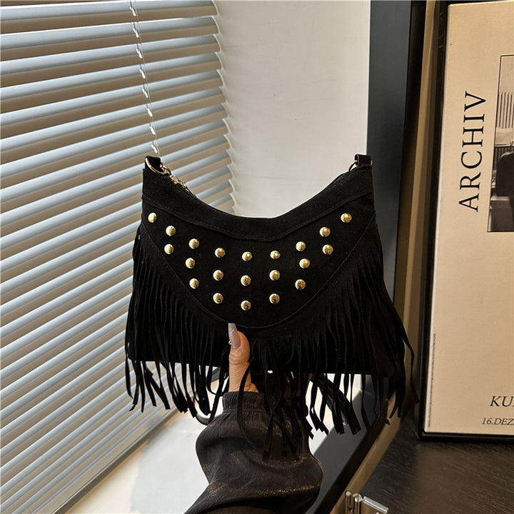 Bohemian Fringe Detail Crossbody Bag Stornfield