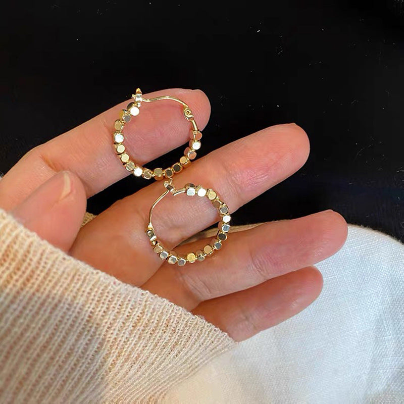 Elegant Hoop Earrings with Sparkling Crystals Stornfield