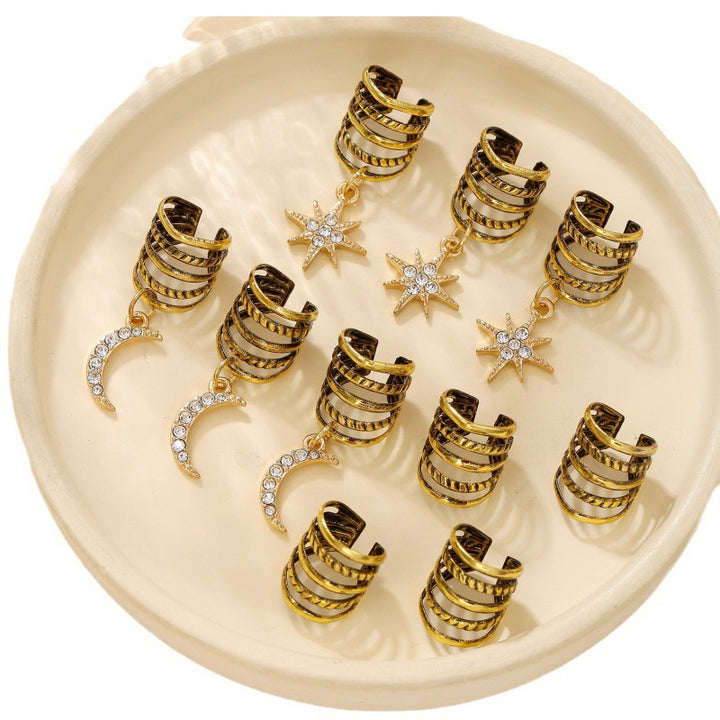Stylish hair clips with shell pattern Stornfield