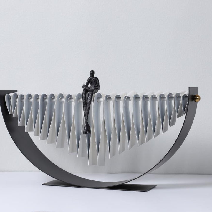 contemporary decorative book stand