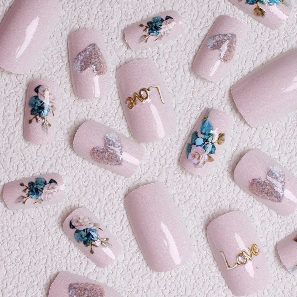 Floral-Inspired Press-On Nails Stornfield