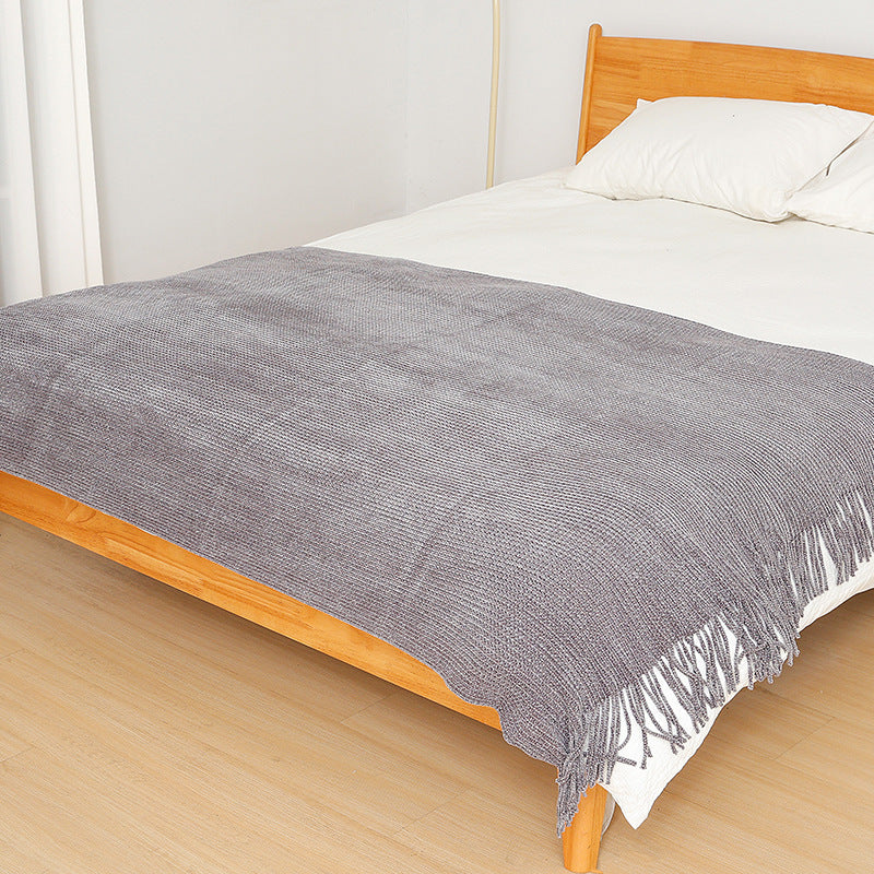 Cozy Knitted Blanket