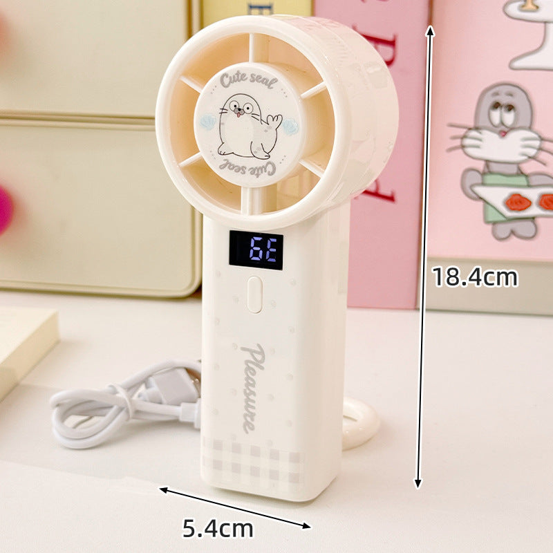 Penguin-Themed Handheld Fan Stornfield