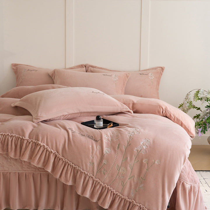 Luxury Soft Velvet Bedding Set