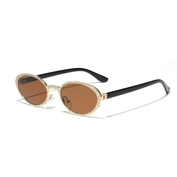 Women Glamorous Sunglasses with Sparkling Frame Decoration Stornfield