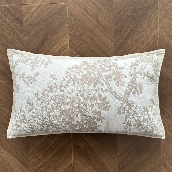Elegant and artistically designed rectangular cushion