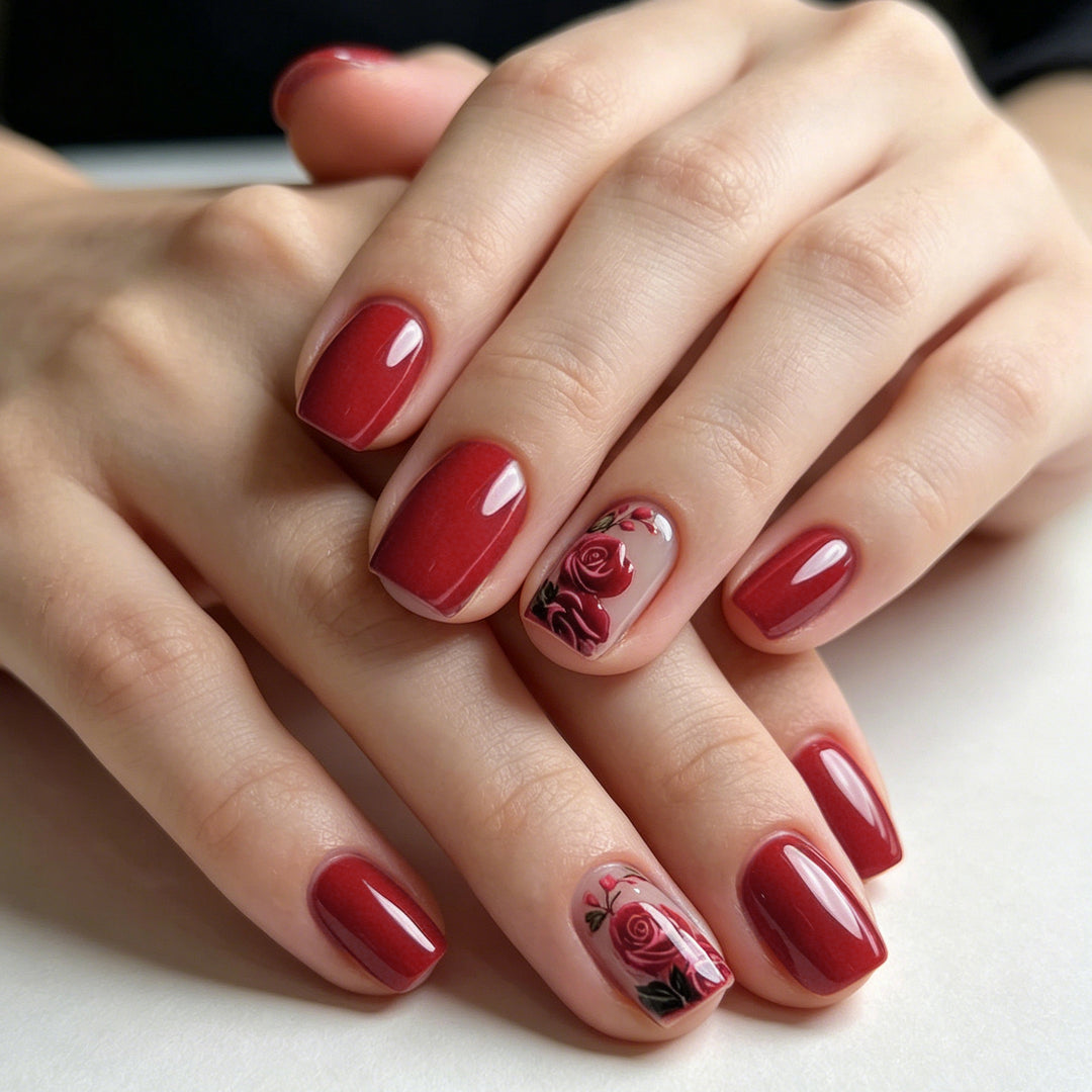 Detailed Floral Nail Art Kit Stornfield