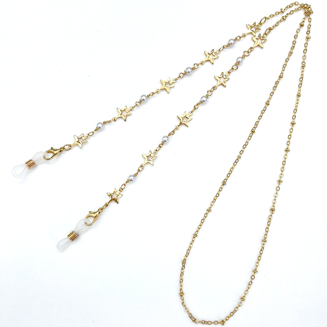 Star-Embellished Eyewear Retainer Chain Stornfield