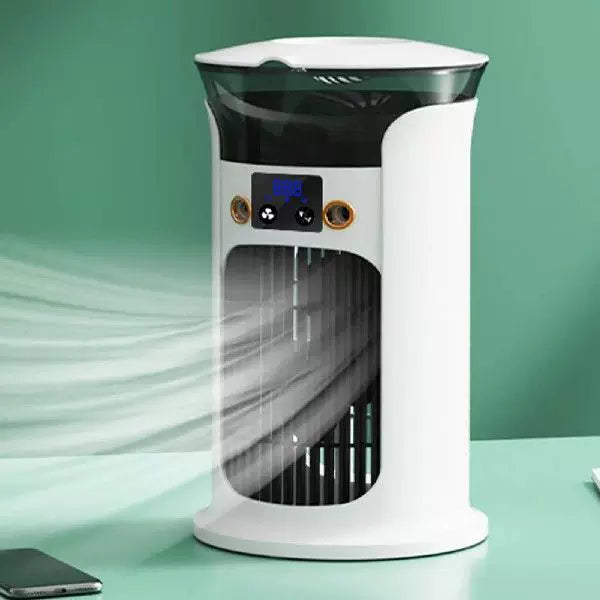 Unisex one size compact portable tower fan with digital display mosquito trap USB operated Stornfield