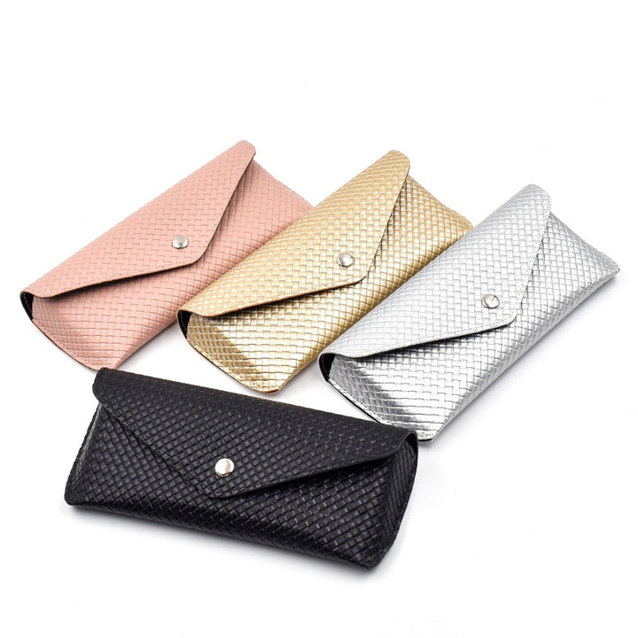 Textured Leather Eyewear Wallet Stornfield