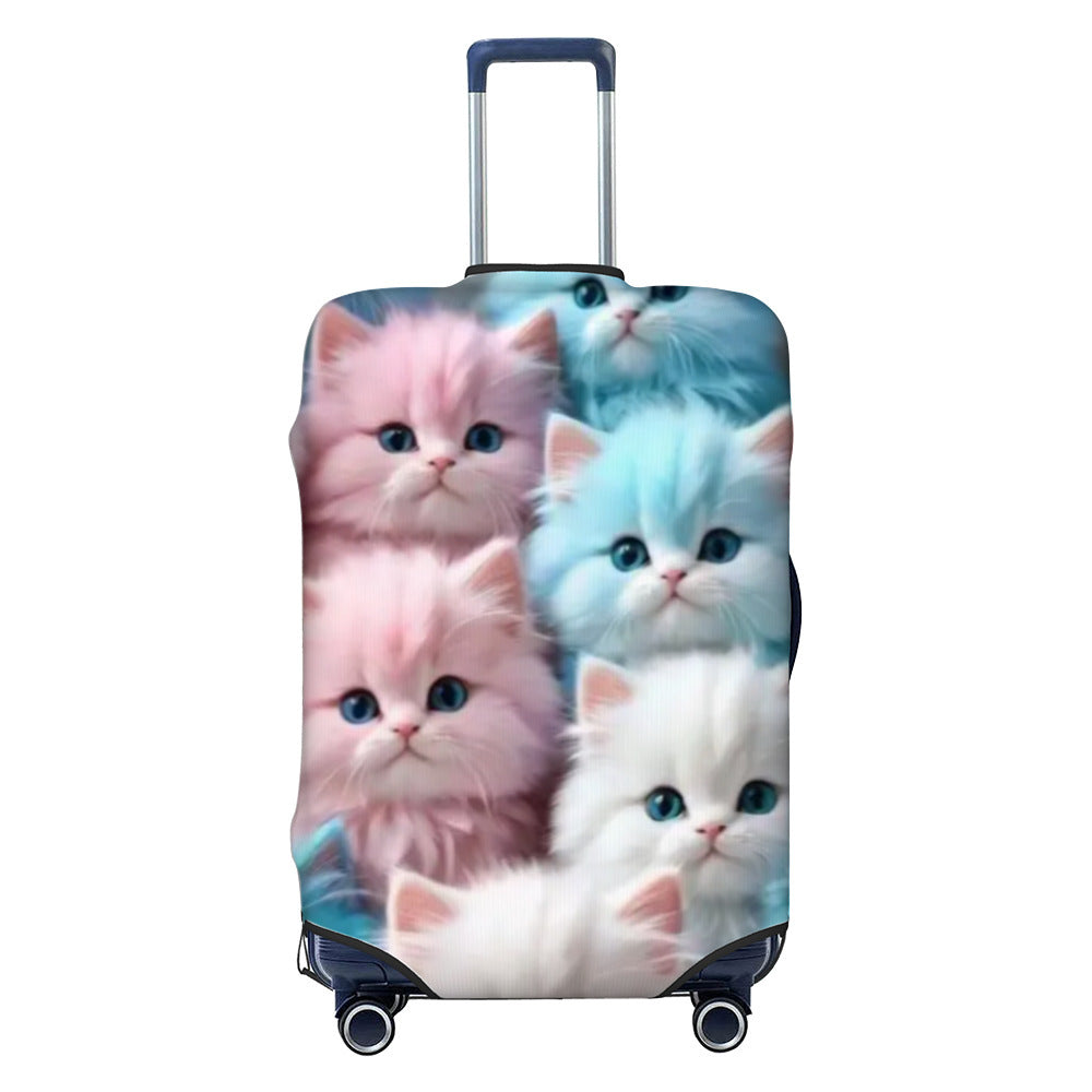 Unisex Hard-shell suitcase with cute cat motif Stornfield