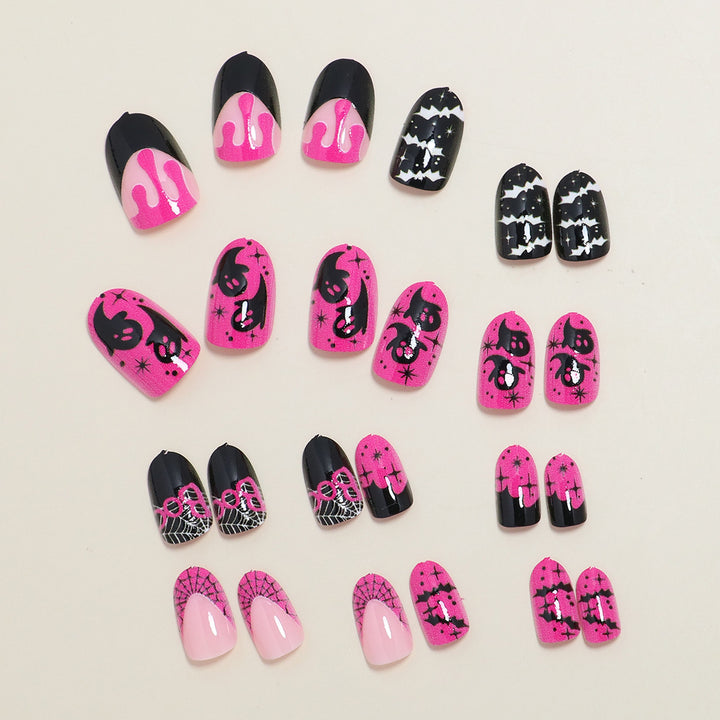 Artistic Abstract Press-On Nail Set Stornfield