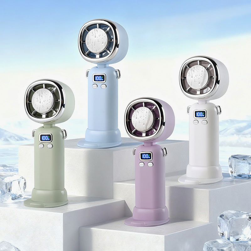 Ladies Portable Mini Fan with LED Display Stornfield
