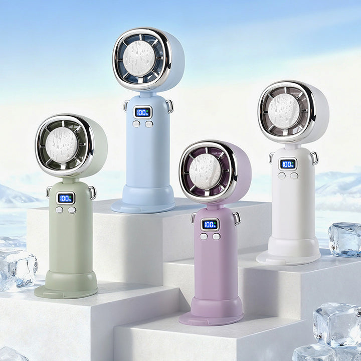 Ladies Portable Mini Fan with LED Display Stornfield