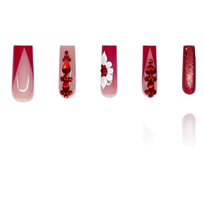 Decorative Rhinestone Press-On Nail Art Stornfield