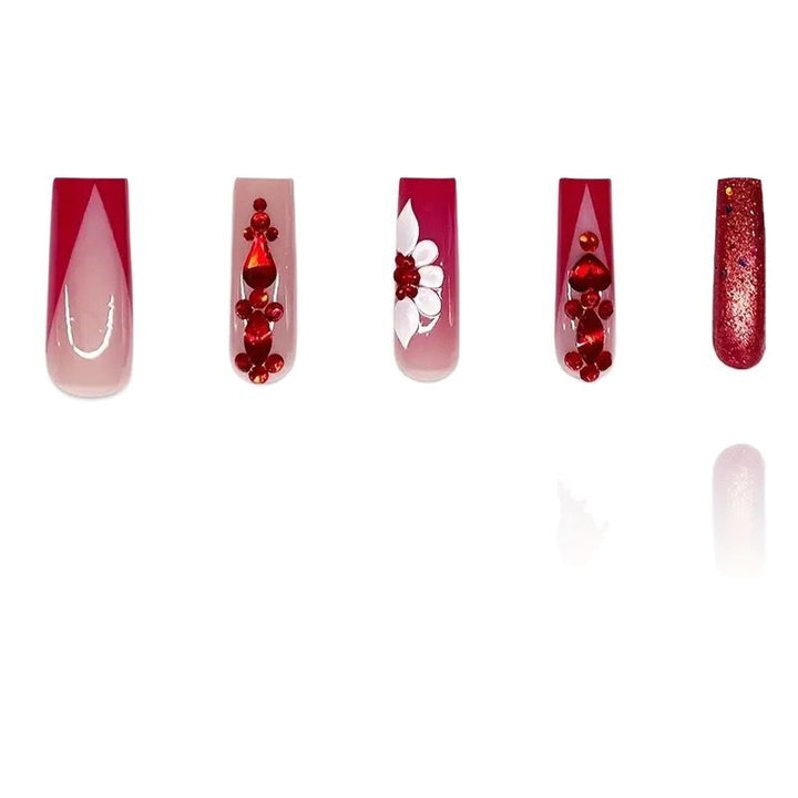 Decorative Rhinestone Press-On Nail Art Stornfield