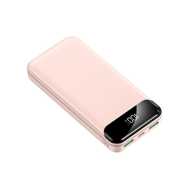 Portable power bank with intelligent LED display and fast charging Stornfield