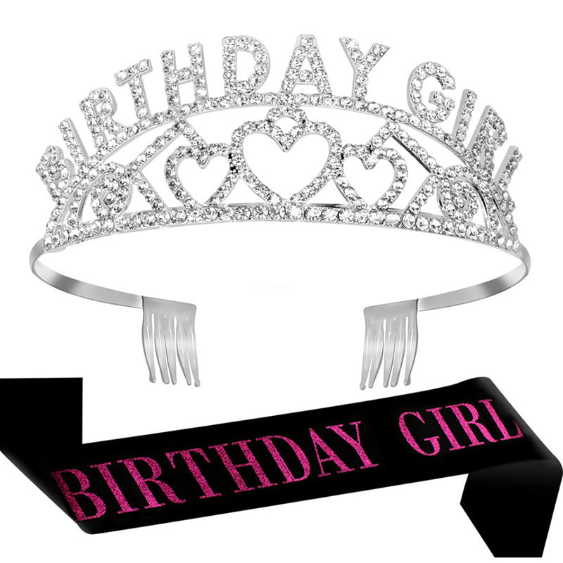 Ladies Glittering Birthday Crown Stornfield