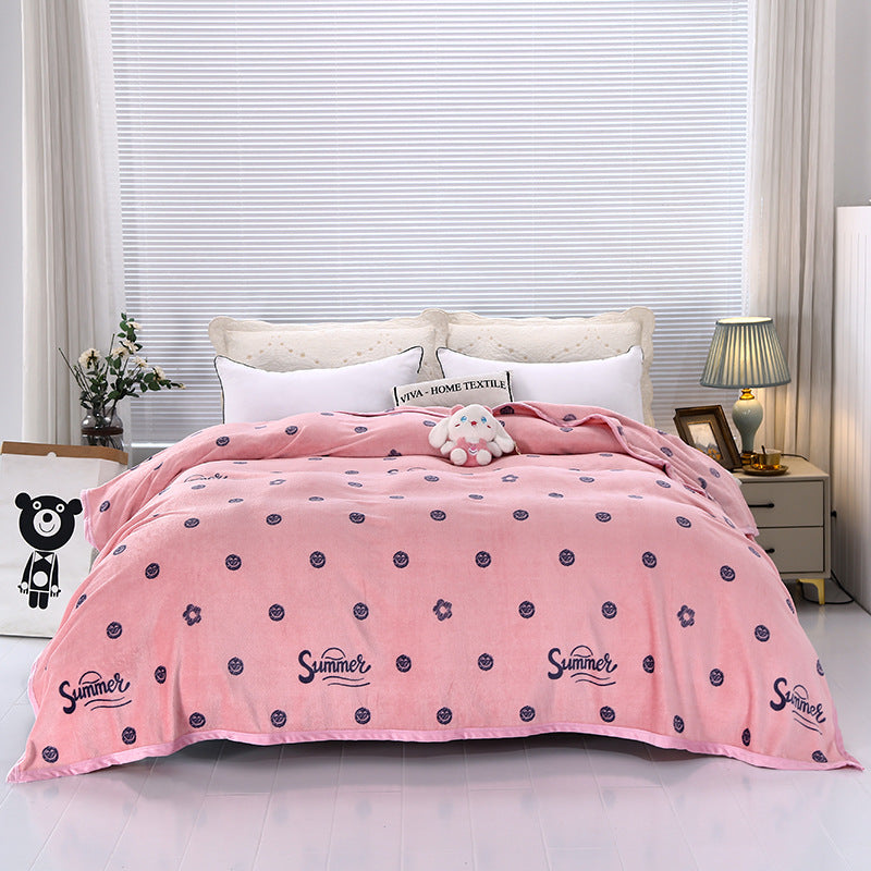 Women Patterned Bedspread with Elegant Houndstooth Optics Stornfield