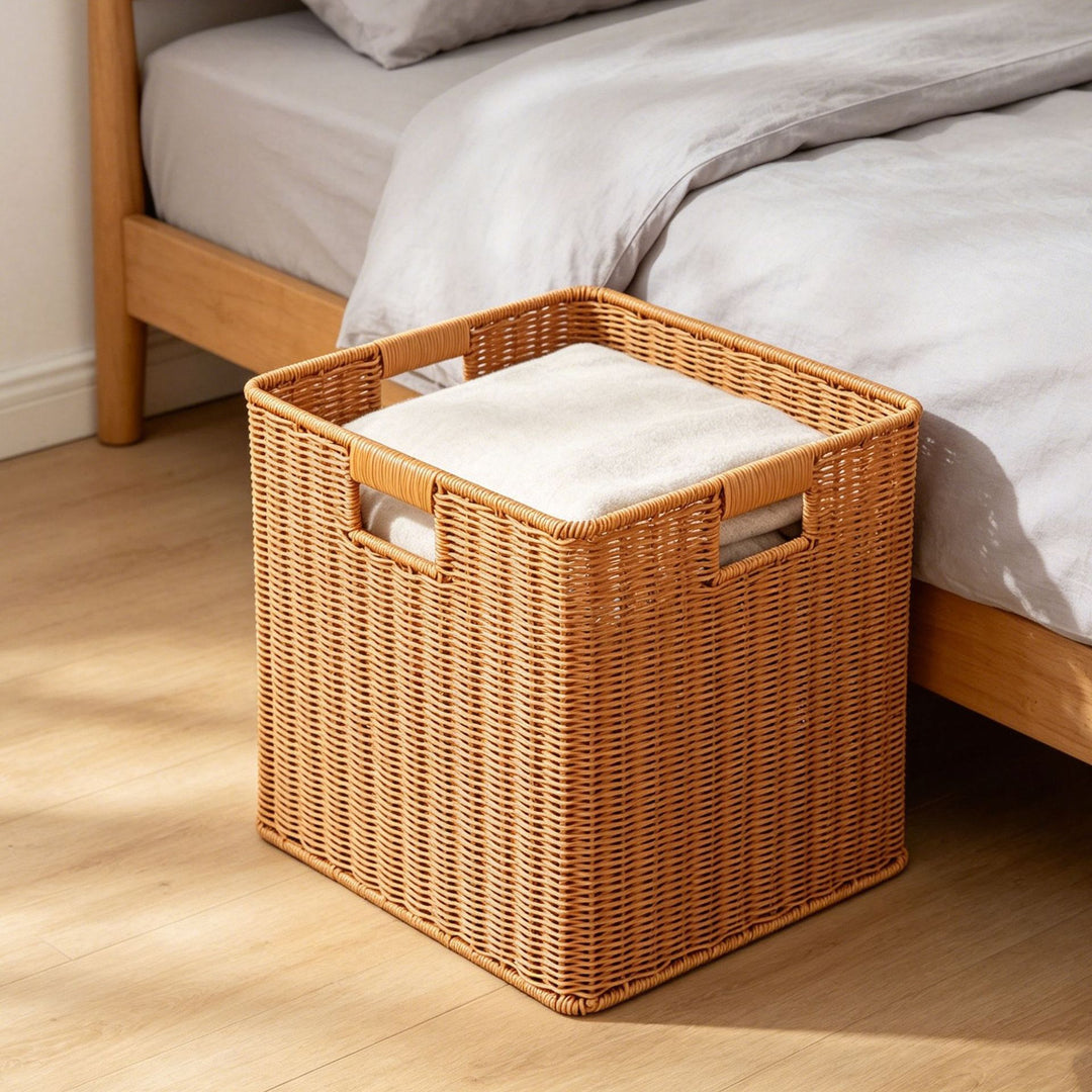 Rectangular Woven Storage Bin Stornfield