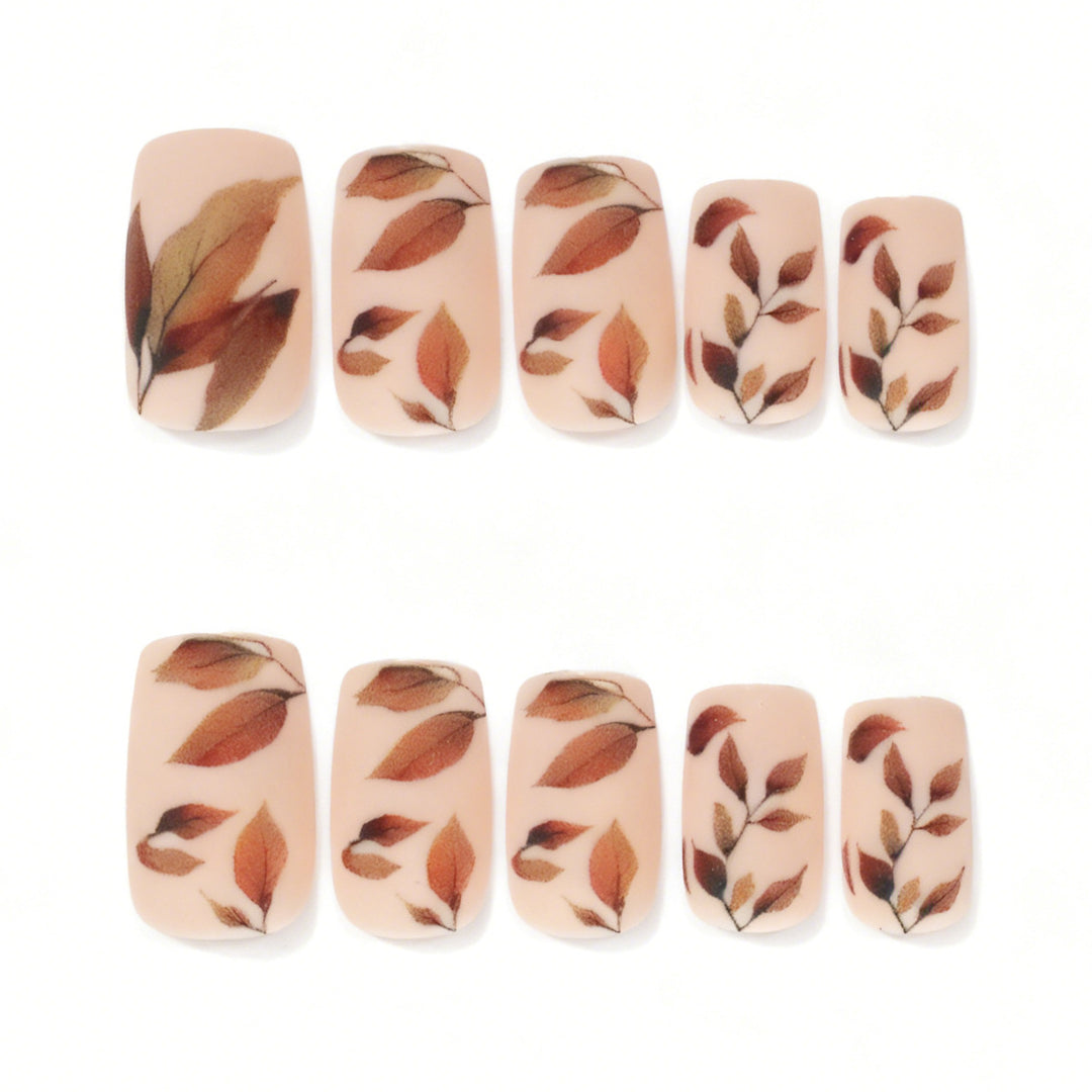 Autumn-Inspired Decorative Nail Art Stornfield
