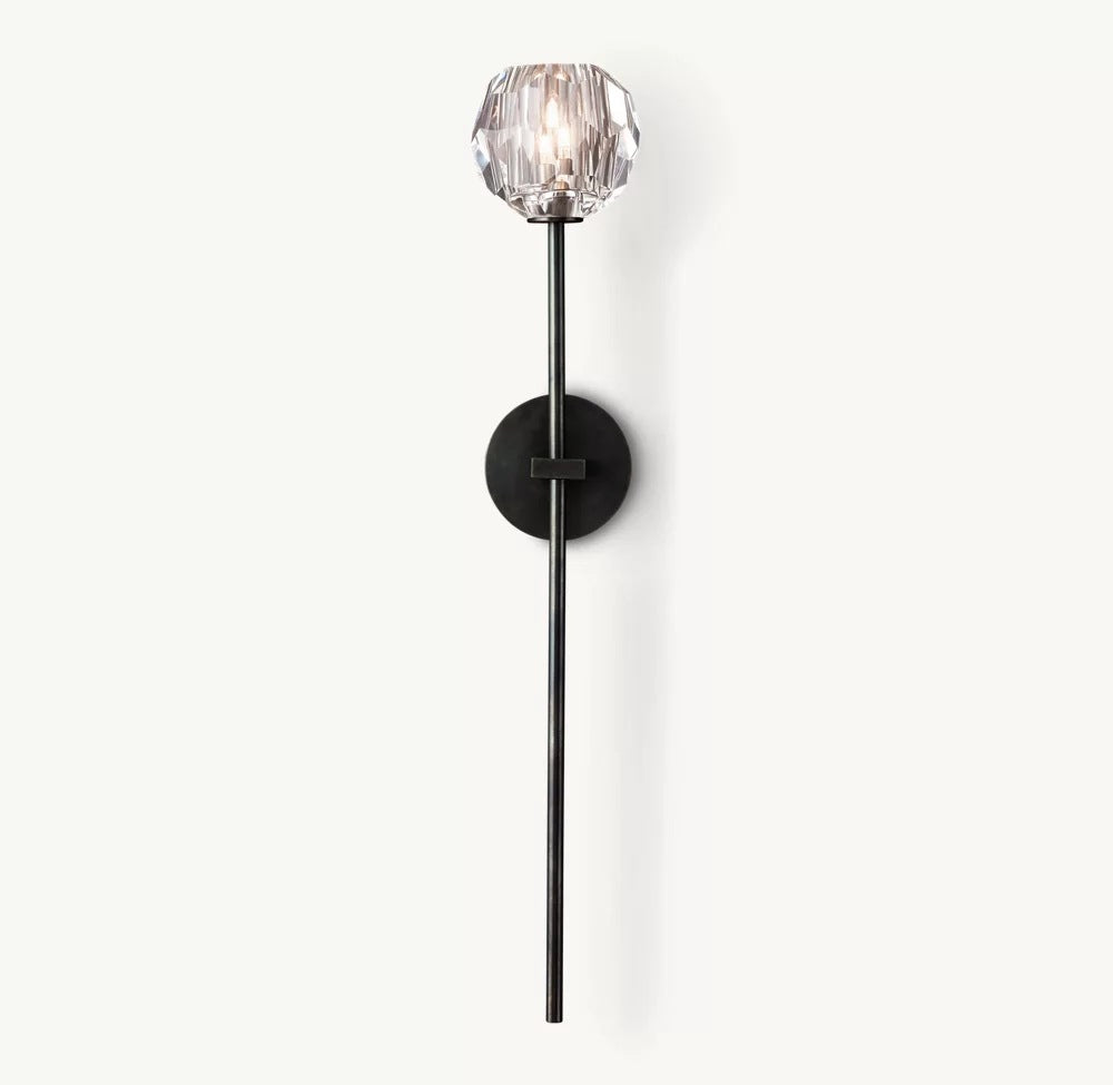 Elegant Crystal Wall Sconce