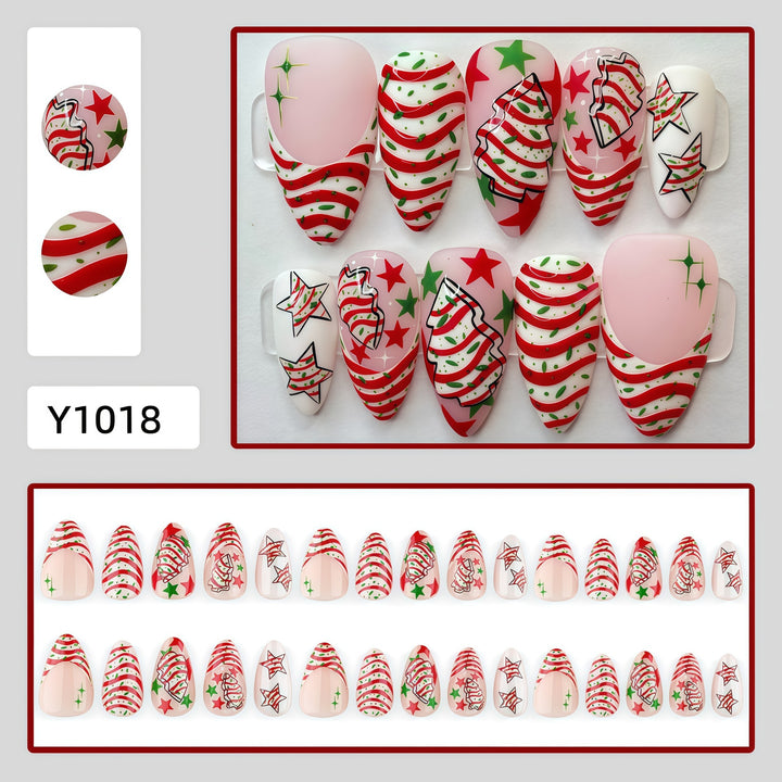 Artificial Nails in Modern Tribal Design Stornfield