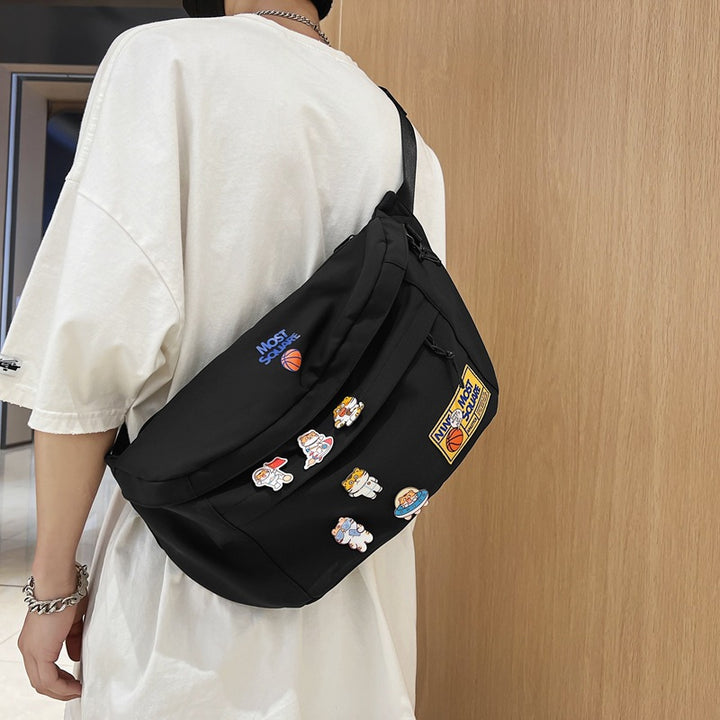 Casual Shoulder Bag With Playful Design Stornfield