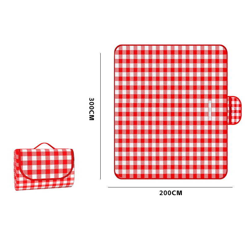 Picnic blanket with water-repellent underside Stornfield