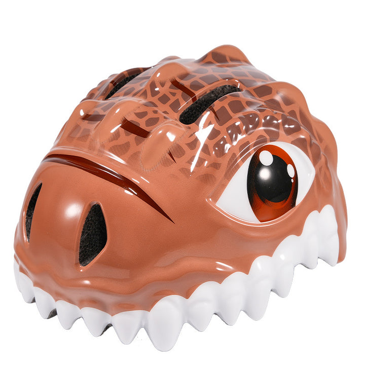 Kids' Fun Dinosaur-Themed Safety Helmet Stornfield