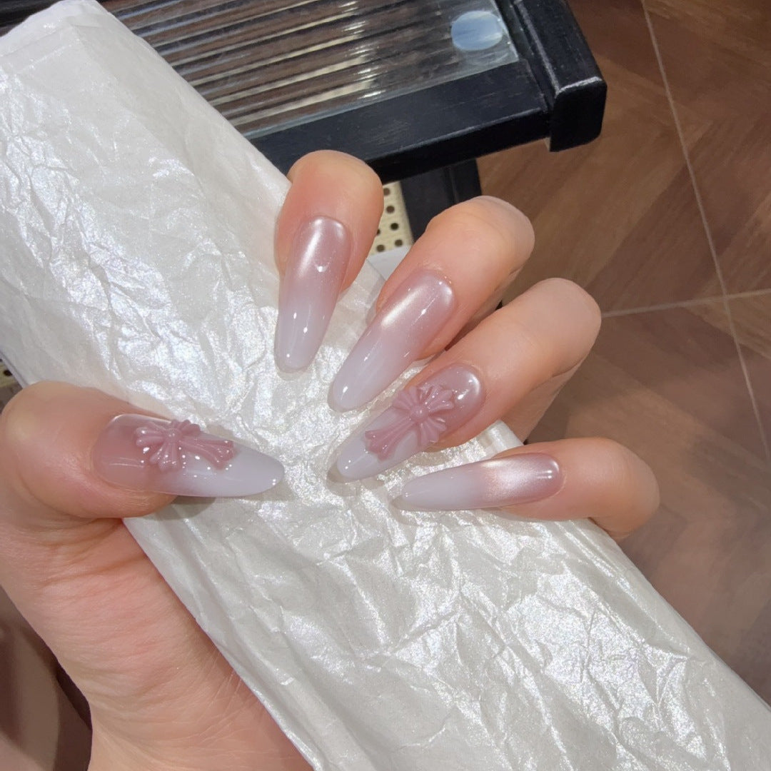 Elegant Acrylic Press-On Nails Stornfield