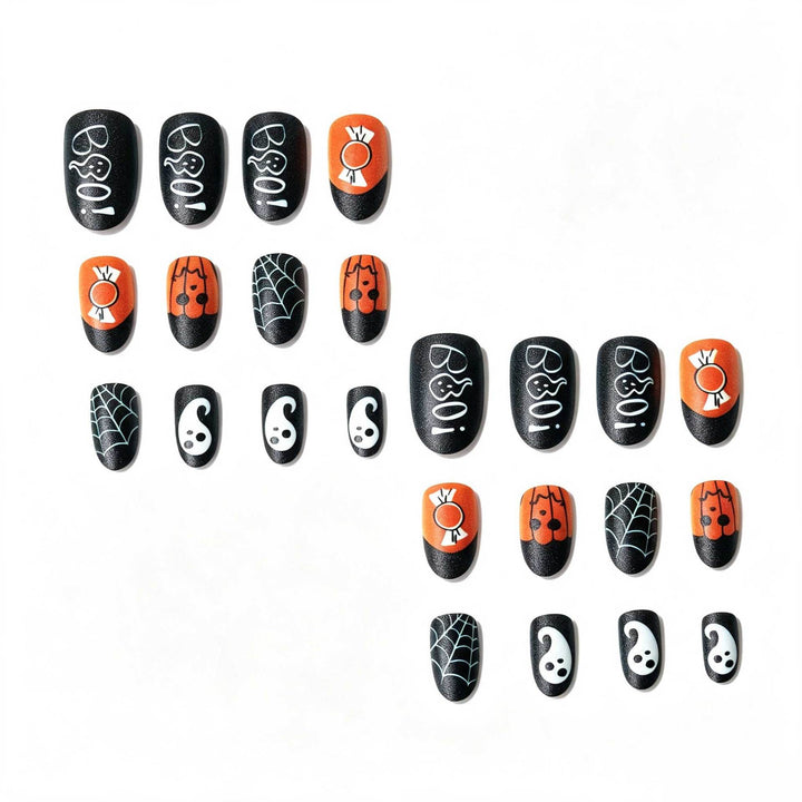 Creative Halloween-Themed Nail Art Kit