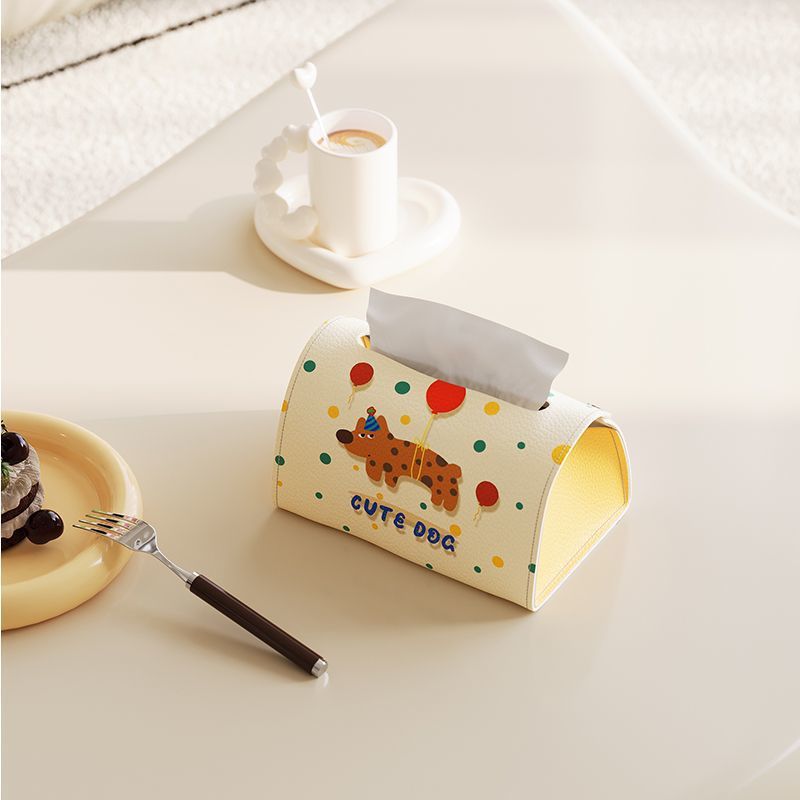 Decorative Dog-Themed Tissue Box Holder Stornfield